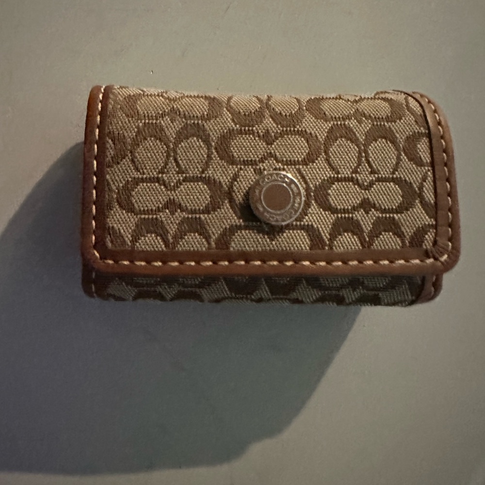 Coach contact case